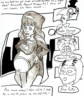 Permanently Pregnant Princess P.I comic porn sex 14