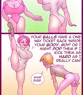 The Kick Line comic porn sex 8