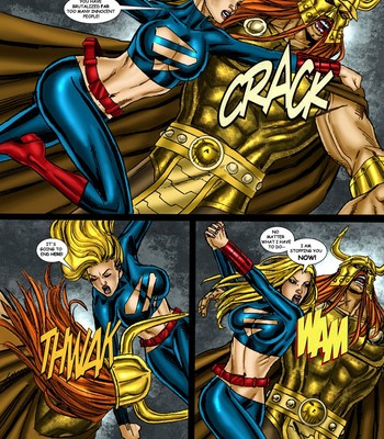 9 Superheroines VS Warlord 3 Sex Comic sex 7