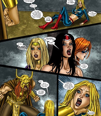 9 Superheroines VS Warlord 3 Sex Comic sex 9