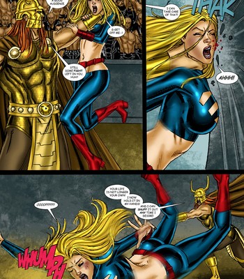 9 Superheroines VS Warlord 3 Sex Comic sex 10