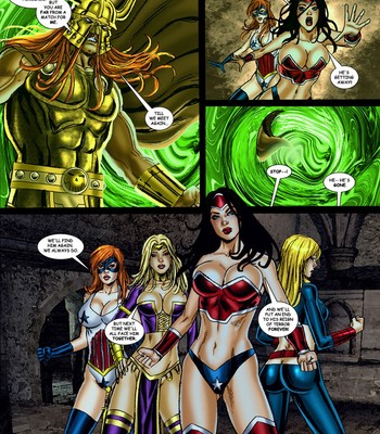 9 Superheroines VS Warlord 3 Sex Comic sex 25