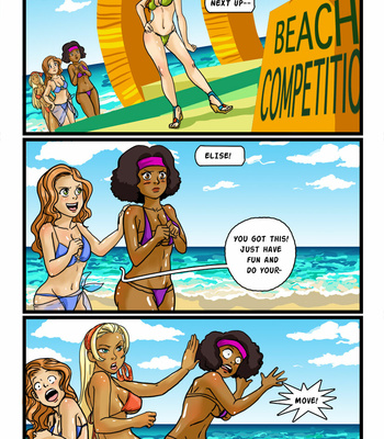 Porn Comics - Beach Competition