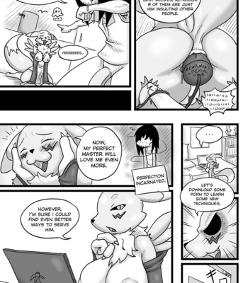 Fluffy Tail – Renamon incumming comic porn sex 16