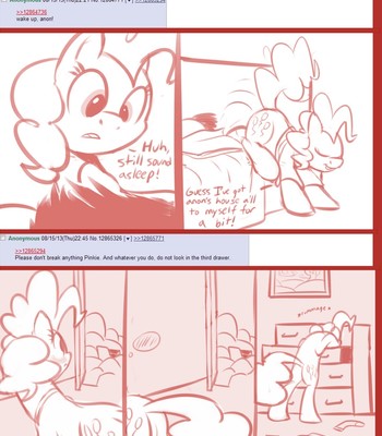 Pinkie Pie's Sleepover Quest comic porn sex 23