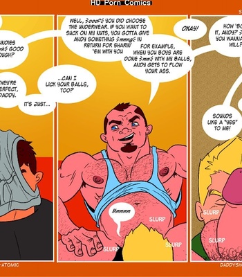 Daddy's House Year 1 – Chapter 3 – Sweaty Balls comic porn sex 4