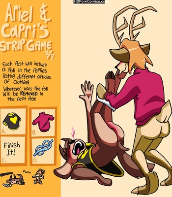 Ariel & Capri’s Strip Game comic porn sex 5