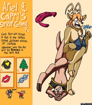 Ariel & Capri’s Strip Game comic porn sex 7
