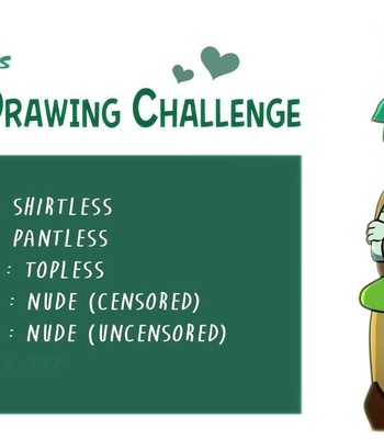 Nudity Drawing Challenge 1 comic porn thumbnail 001