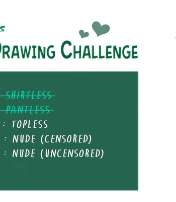 Nudity Drawing Challenge 1 comic porn sex 3