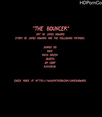 Porn Comics - The Bouncer Sex Comic