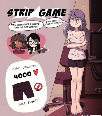Nerd Girl Strip Game comic porn sex 2