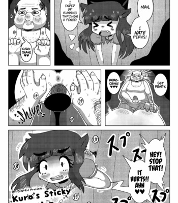 Kuro’s Sticky Situation comic porn thumbnail 001
