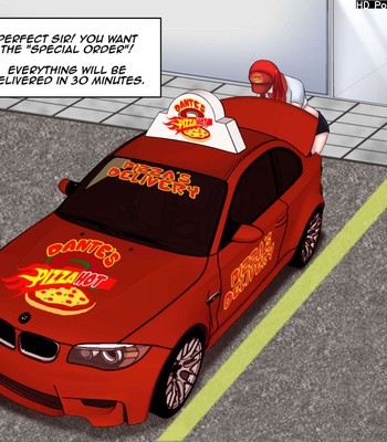 Gingers Pizza's Delivery comic porn sex 3