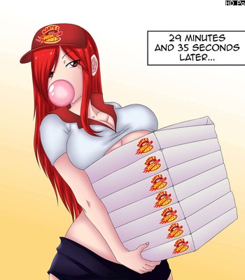 Gingers Pizza's Delivery comic porn sex 4