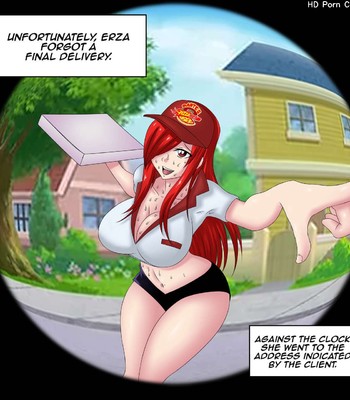 Gingers Pizza's Delivery comic porn sex 7