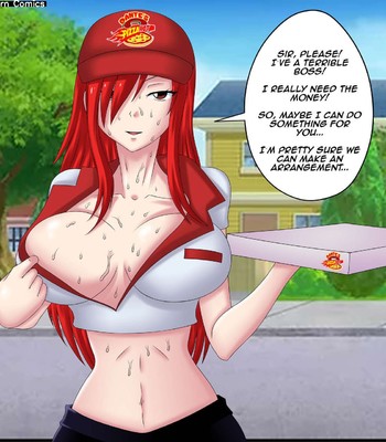 Gingers Pizza's Delivery comic porn sex 9