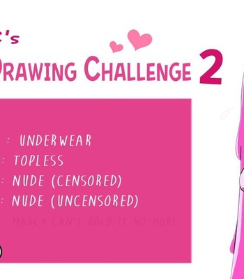 Nudity Drawing Challenge 2 comic porn thumbnail 001