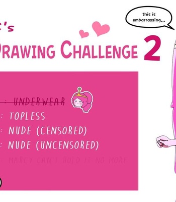 Nudity Drawing Challenge 2 comic porn sex 2