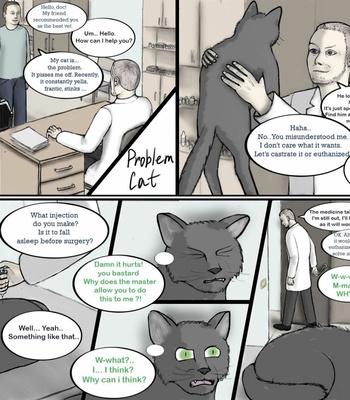 Porn Comics - Problem Cat