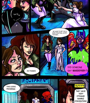Bimbos In Space 3 – Two Girls, One Space Station comic porn sex 4