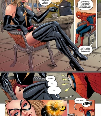Spiderman & Ms Marvel comic porn sex 2