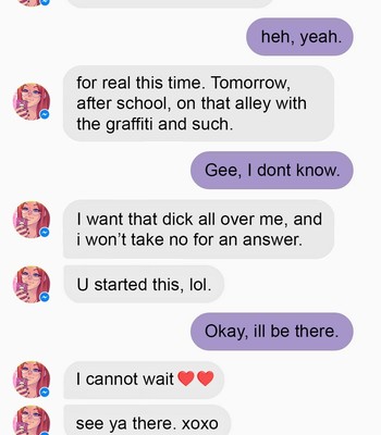 Sexting Chloe 1 comic porn sex 22
