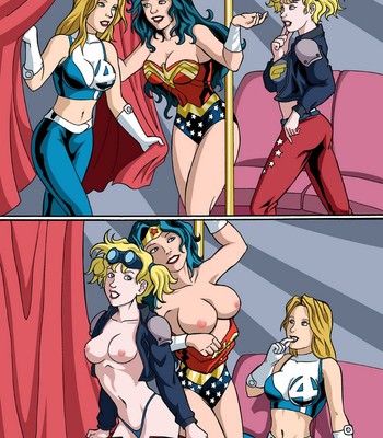 Stripping Heroines Sex Comic sex 2