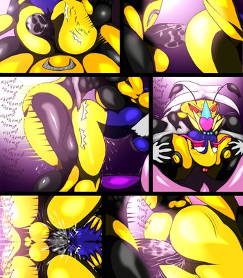 Wasp Queen VS Queen Sectonia comic porn sex 7