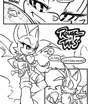 Rouge vs Tails comic porn thumbnail 001