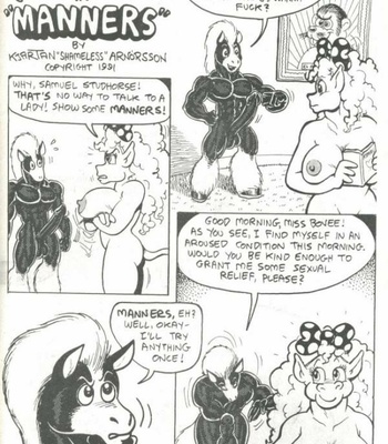 The Pleasure Boosters – Manners comic porn thumbnail 001