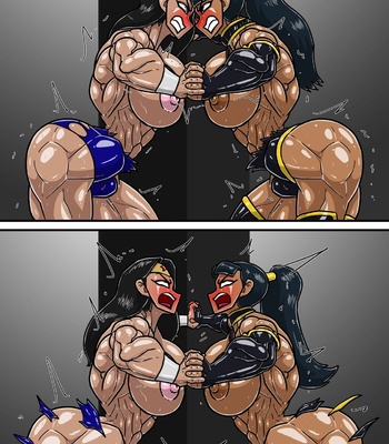 Wonder Woman vs Super Woman comic porn sex 3