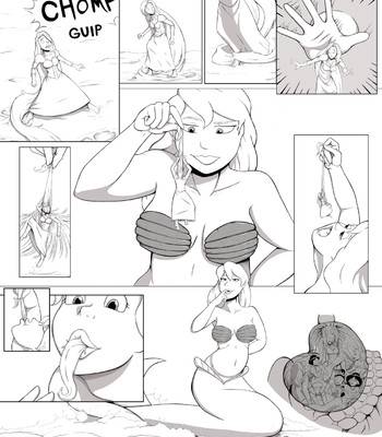 Ariel The Siren comic porn sex 4