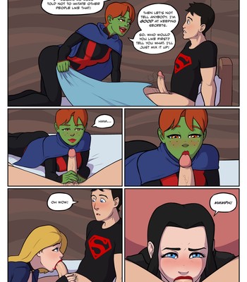 Young Justice – Supergreen Sex Comic sex 7