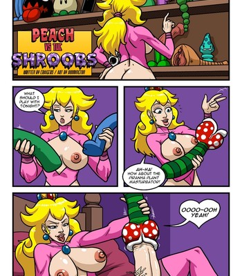 Porn Shemale Princess Peach - Peach vs The Shroobs comic porn | HD Porn Comics