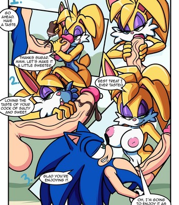 Sonic Girls Easter comic porn sex 3