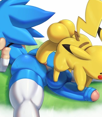 Sonic x Pikachu comic porn sex 3