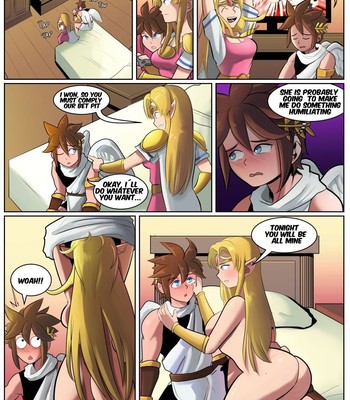 Zelda And Pit comic porn thumbnail 001