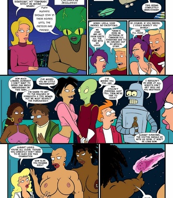 Hardcore Lesbian Porn Comics - Parody: Futurama Archives - HD Porn Comics