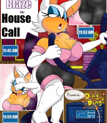Porn Comics - Rouge And Blaze In House Call