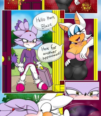 Rouge And Blaze In House Call comic porn sex 2