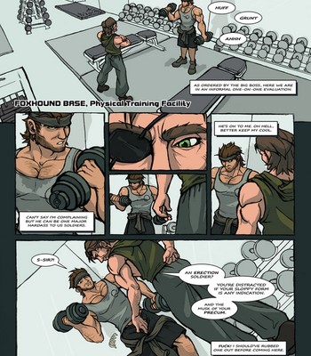 Solid Snake And Naked Snake Sex Comic sex 2