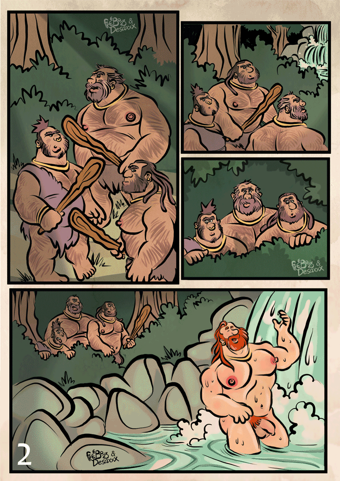 Neanderthals comic porn sex 2