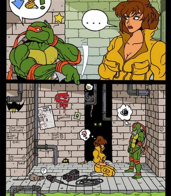 The Slut From Channel Six 2 – Teenage Mutant Ninja Turtles Sex Comic sex 4