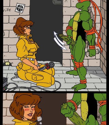 The Slut From Channel Six 2 – Teenage Mutant Ninja Turtles Sex Comic sex 7