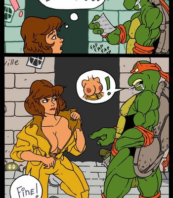 The Slut From Channel Six 2 – Teenage Mutant Ninja Turtles Sex Comic sex 8