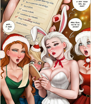 Frozen Inc Christmas Party 2022 (Futa Version) comic porn sex 3