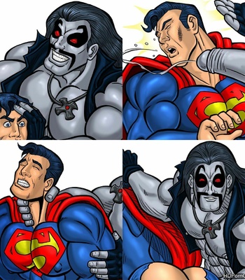 Superman VS Lobo comic porn thumbnail 001