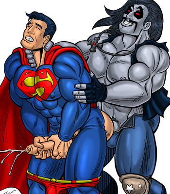 Superman VS Lobo comic porn sex 4