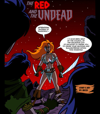 Porn Comics - The Red And The Undead